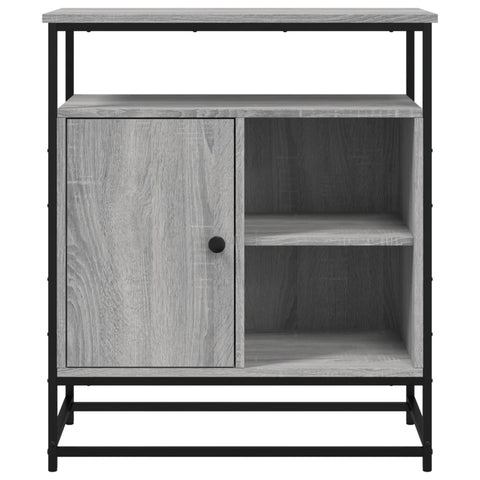 vidaXL Sideboard Grau Sonoma 69x35x80 cm Holzwerkstoff