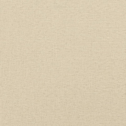 2-Sitzer-Sofa Creme 120 cm Stoff