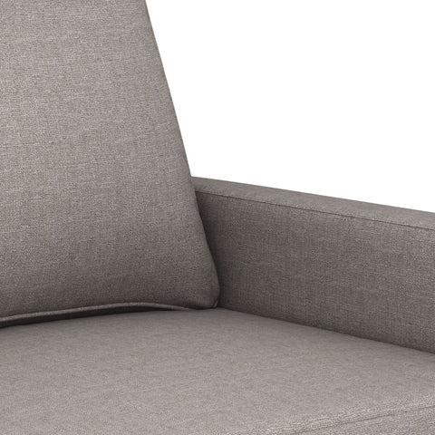 3-Sitzer-Sofa Taupe 180 cm Stoff