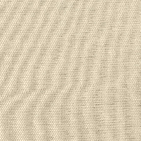 2-Sitzer-Sofa Creme 120 cm Stoff