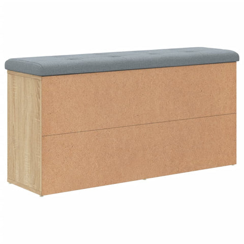 Schuhbank Sonoma-Eiche 102x32x50 cm Holzwerkstoff