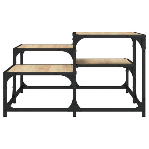 vidaXL Couchtisch Sonoma-Eiche 68x68x40 cm Holzwerkstoff