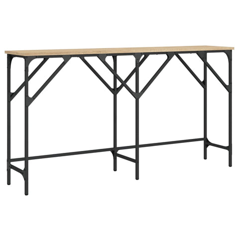 vidaXL Konsolentisch Sonoma-Eiche 140x29x75 cm Holzwerkstoff