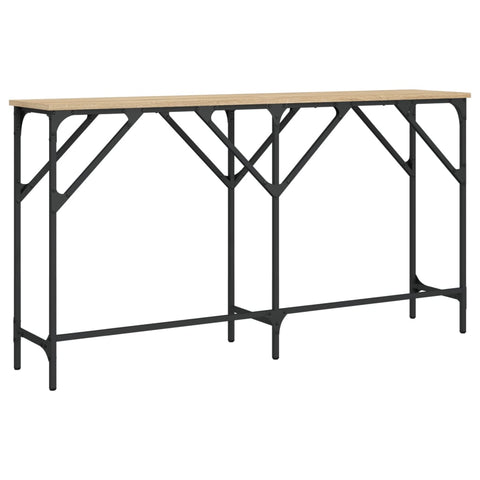 vidaXL Konsolentisch Sonoma-Eiche 140x29x75 cm Holzwerkstoff