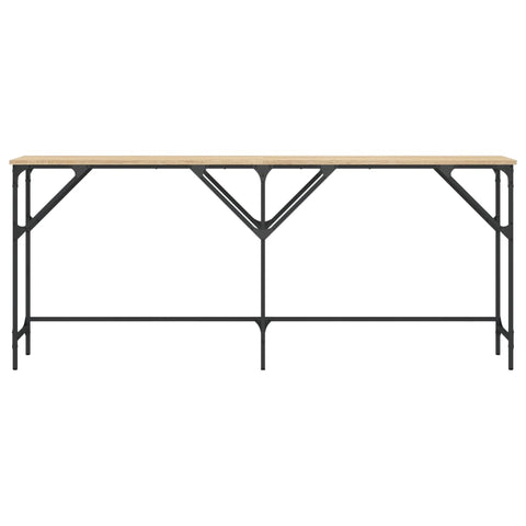 vidaXL Konsolentisch Sonoma-Eiche 180x29x75 cm Holzwerkstoff