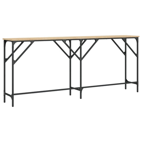 vidaXL Konsolentisch Sonoma-Eiche 180x29x75 cm Holzwerkstoff