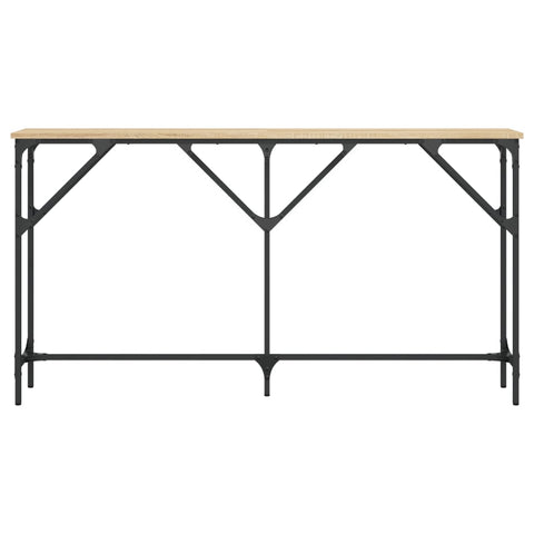 vidaXL Konsolentisch Sonoma-Eiche 140x23x75 cm Holzwerkstoff