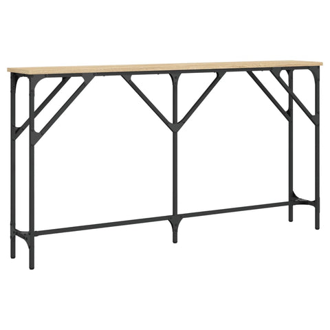 vidaXL Konsolentisch Sonoma-Eiche 140x23x75 cm Holzwerkstoff