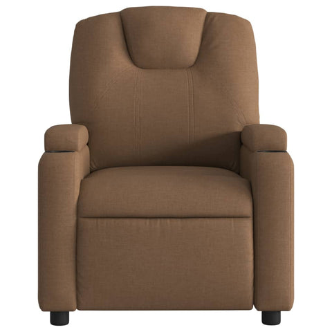 vidaXL Relaxsessel Braun Stoff