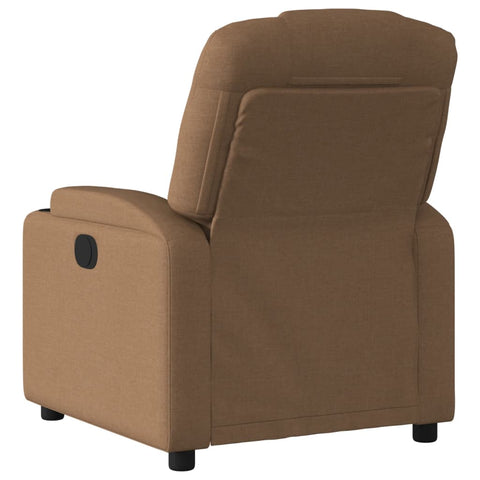 vidaXL Relaxsessel Braun Stoff