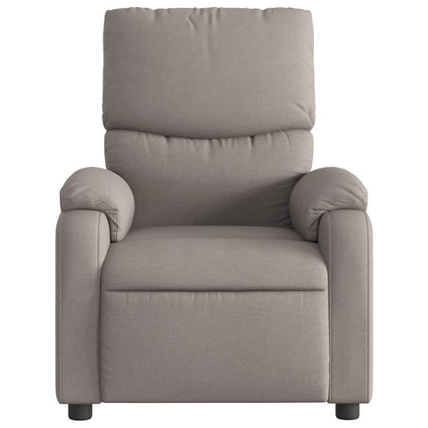 vidaXL Relaxsessel Taupe Stoff