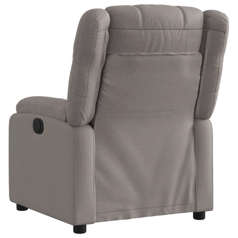 vidaXL Relaxsessel Taupe Stoff