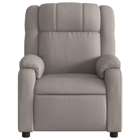 vidaXL Relaxsessel Taupe Stoff