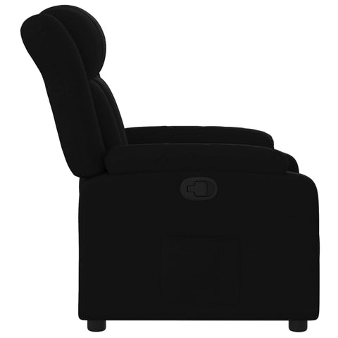 vidaXL Relaxsessel Schwarz Stoff