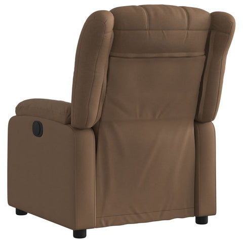 vidaXL Relaxsessel Braun Stoff