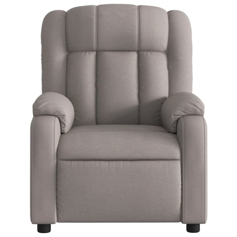 vidaXL Relaxsessel Taupe Stoff