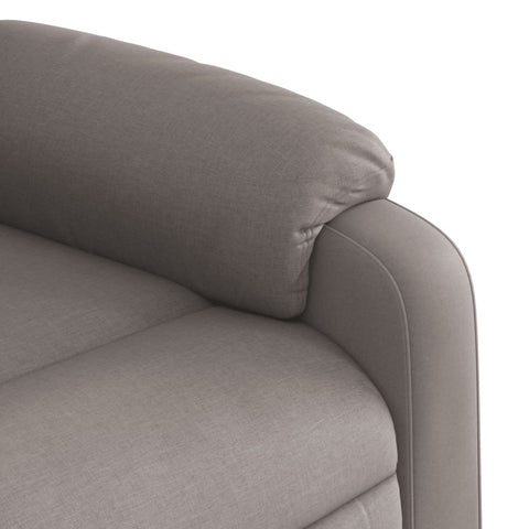 vidaXL Relaxsessel Taupe Stoff