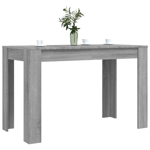 Esstisch Grau Sonoma 120x60x76 cm Holzwerkstoff