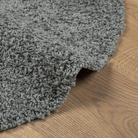 hocami - Teppich Shaggy Hochflor Modern Grün Ø 100 cm - teppich-shaggy-hochflor-modern-grun-o-100-cm - 