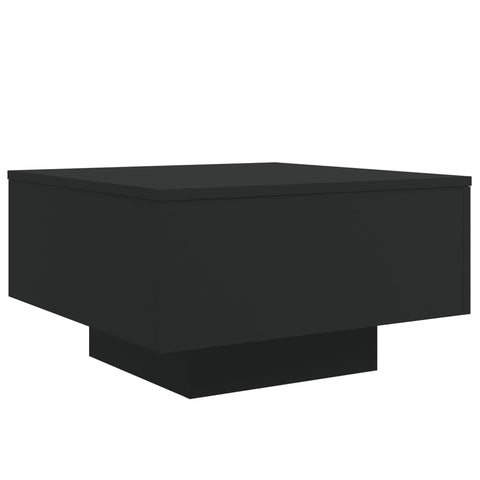 vidaXL Couchtisch Schwarz 55x55x31 cm Holzwerkstoff