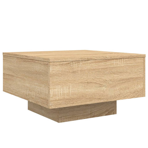 vidaXL Couchtisch Sonoma-Eiche 55x55x31 cm Holzwerkstoff