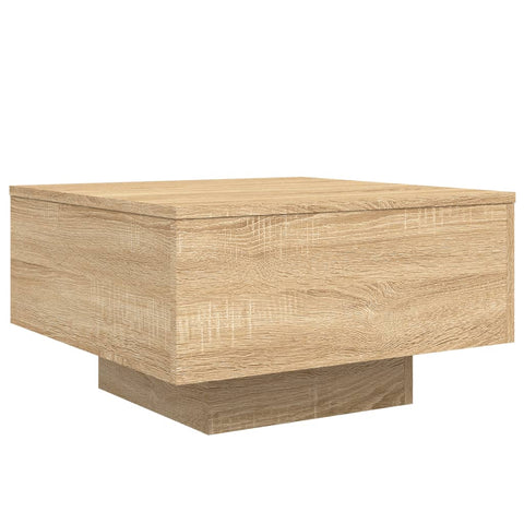 vidaXL Couchtisch Sonoma-Eiche 55x55x31 cm Holzwerkstoff