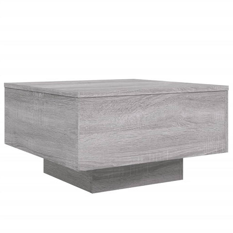 vidaXL Couchtisch Grau Sonoma 55x55x31 cm Holzwerkstoff