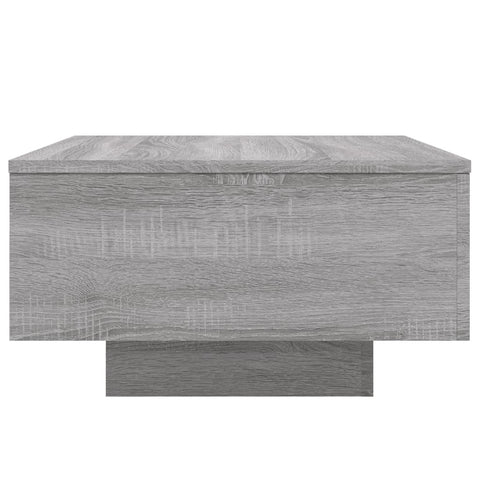 vidaXL Couchtisch Grau Sonoma 55x55x31 cm Holzwerkstoff