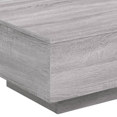 vidaXL Couchtisch Grau Sonoma 55x55x31 cm Holzwerkstoff