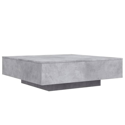 vidaXL Couchtisch Betongrau 100x100x31 cm Holzwerkstoff