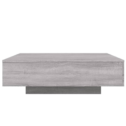 vidaXL Couchtisch Grau Sonoma 100x100x31 cm Holzwerkstoff