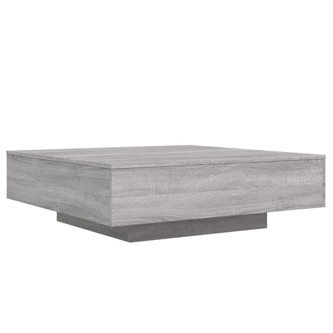 vidaXL Couchtisch Grau Sonoma 100x100x31 cm Holzwerkstoff