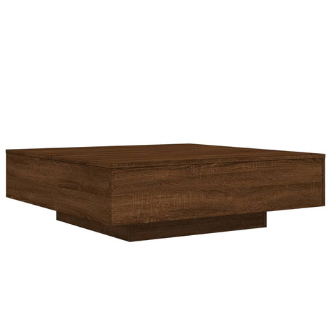 vidaXL Couchtisch Braun Eichen-Optik 100x100x31 cm Holzwerkstoff