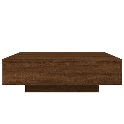 vidaXL Couchtisch Braun Eichen-Optik 100x100x31 cm Holzwerkstoff