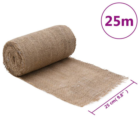 hocami - Jutegewebe 0,25x25 m 100% Jute 200 g/m² - jutegewebe-0-25x25-m-100-jute-200-g-m - 