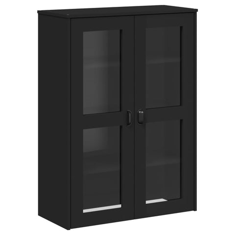 vidaXL Aufsatz für Highboard VIKEN Schwarz Holzwerkstoff