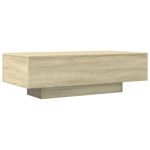 vidaXL Couchtisch Sonoma-Eiche 100x49,5x31 cm Holzwerkstoff