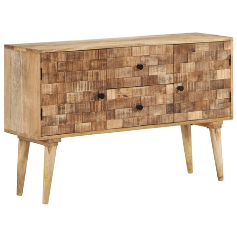 vidaXL Sideboard 110x30x70 cm Massivholz Mango