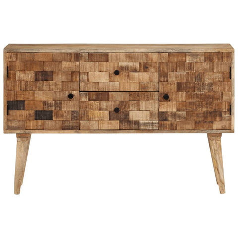 vidaXL Sideboard 110x30x70 cm Massivholz Mango