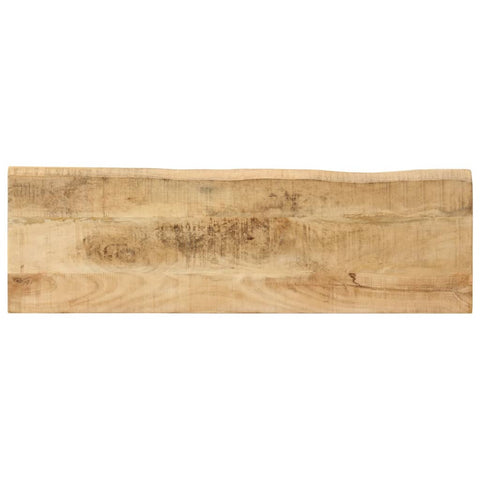 vidaXL Konsolentisch mit Baumkante 105x33x76 cm Massivholz Mango