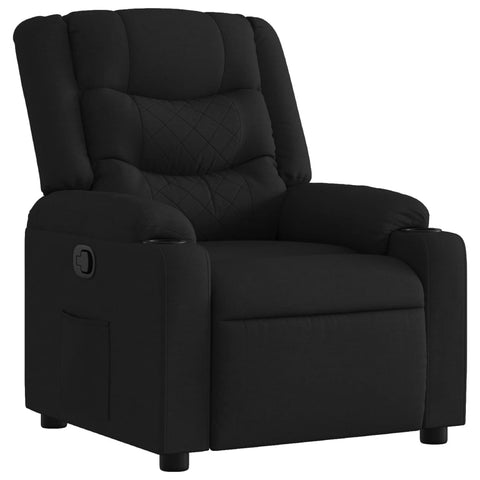 vidaXL Relaxsessel Schwarz Stoff