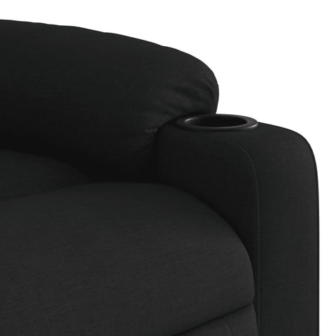 vidaXL Relaxsessel Schwarz Stoff