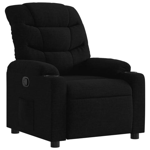 vidaXL Relaxsessel Schwarz Stoff