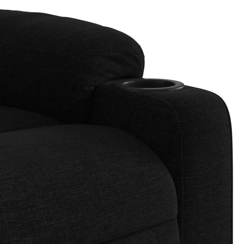 vidaXL Relaxsessel Schwarz Stoff