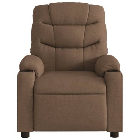 vidaXL Relaxsessel Braun Stoff