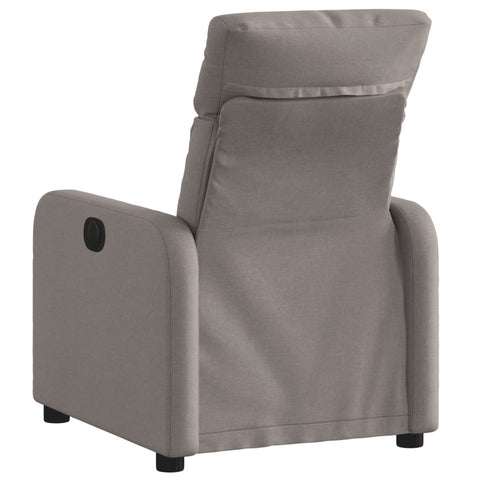 vidaXL Relaxsessel Taupe Stoff