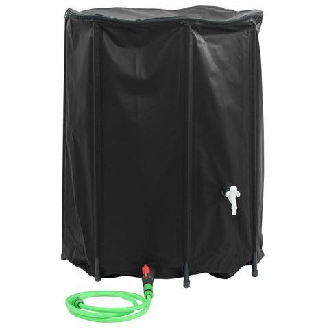 vidaXL Wassertank mit Wasserhahn Faltbar 750 L PVC