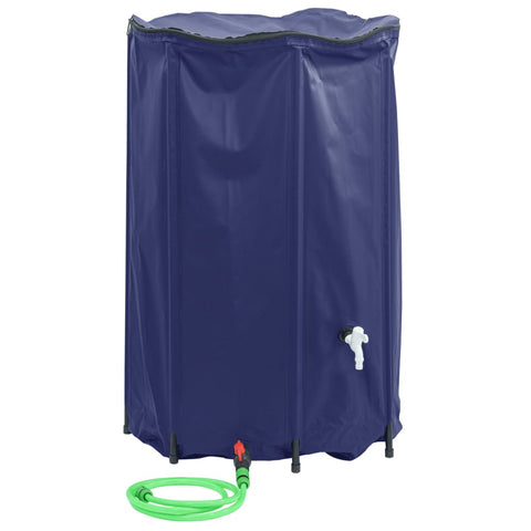 vidaXL Wassertank mit Wasserhahn Faltbar 1000 L PVC