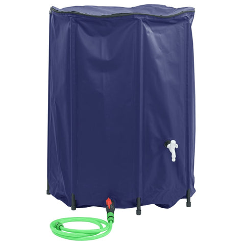 vidaXL Wassertank mit Wasserhahn Faltbar 1350 L PVC