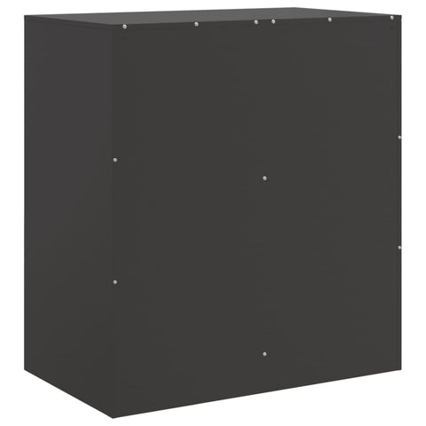 Sideboard Schwarz 67x39x73 cm Stahl